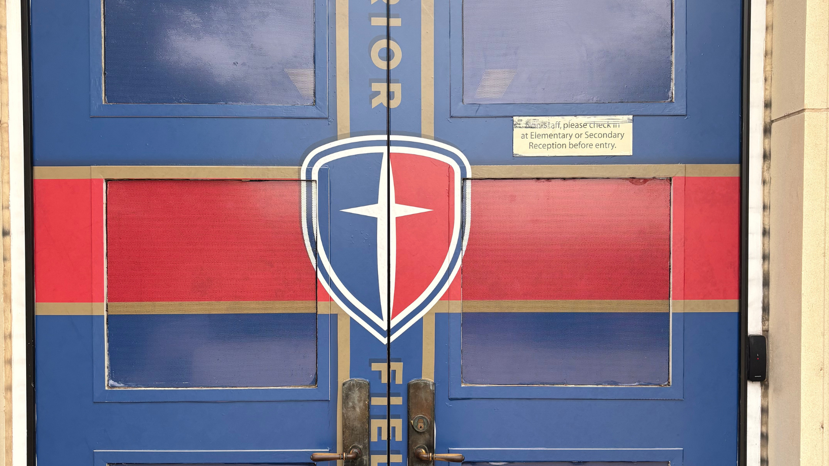 Field House Art - Door